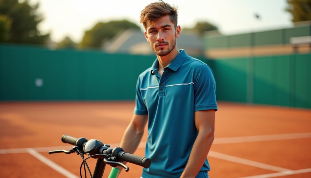 Tennis à Lyon : Kyrian Jacquet élimine Berrettini et arrive en trottinette, pourquoi ça compte