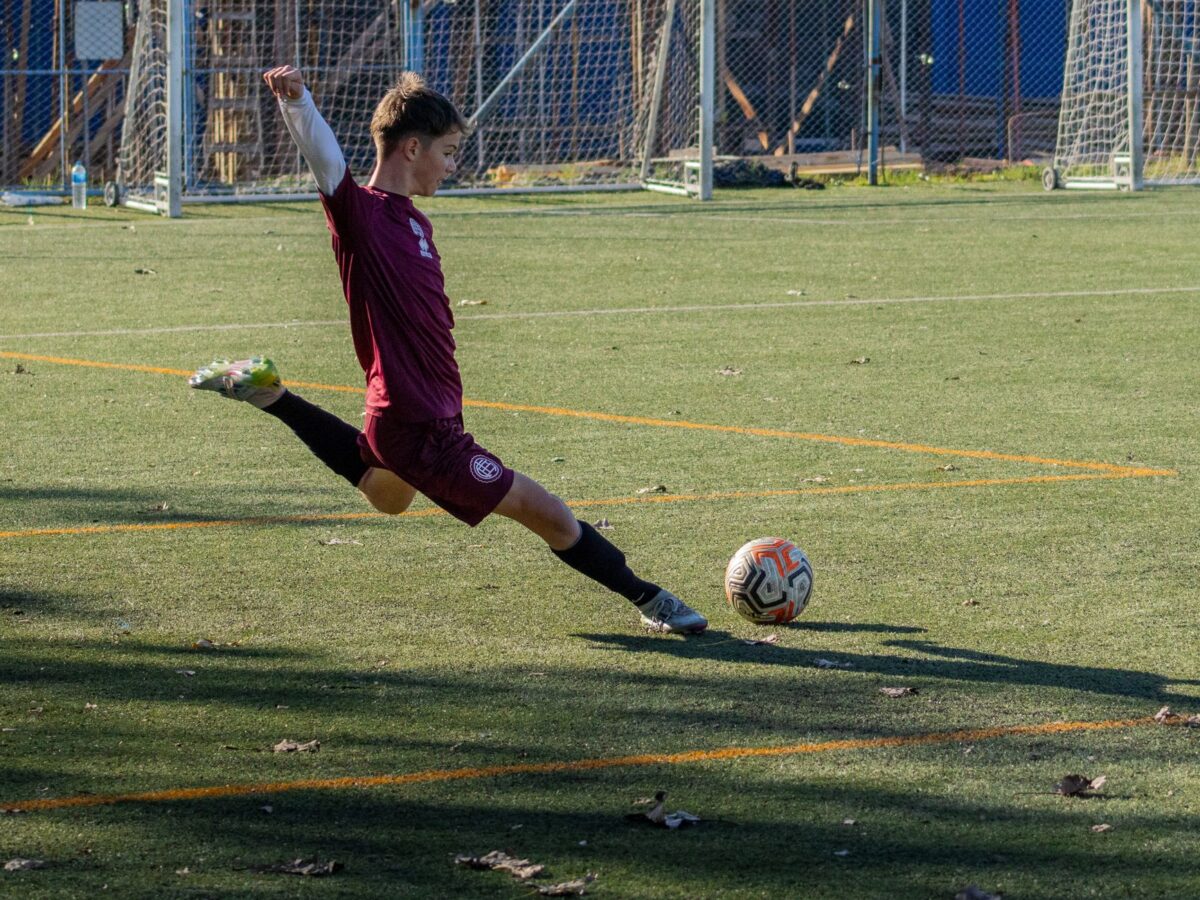 deux buts action double balle change